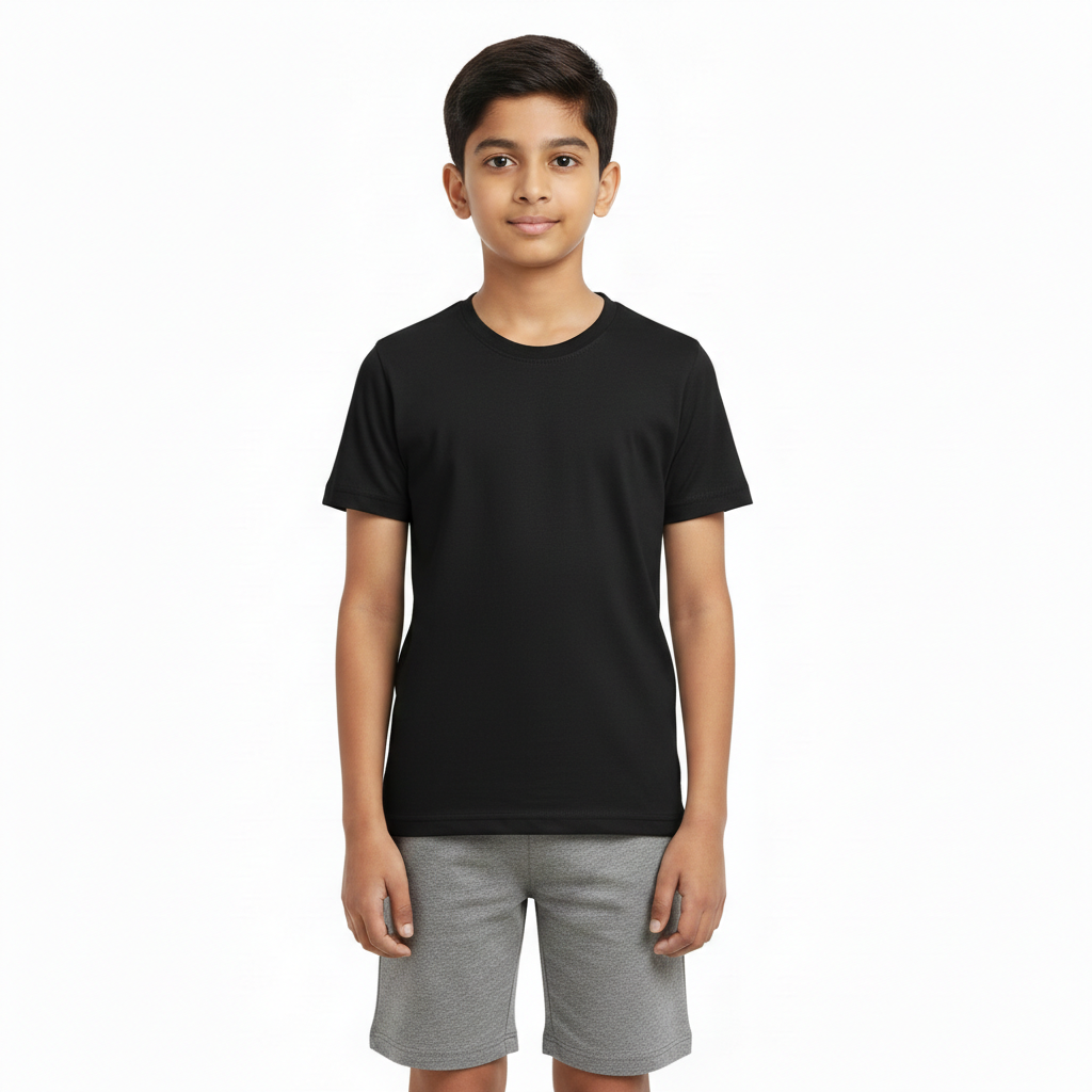Kids Polyester 140GSM Round Neck Tshirt
