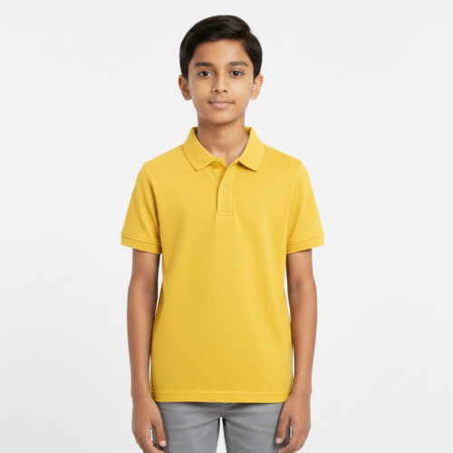 Kids Cotton Polo Half Sleeve 240 GSM TShirts